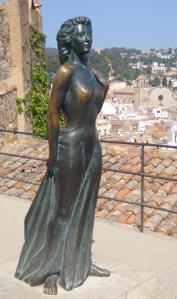 Ava Gardner Statue @ Tossa de Mar
